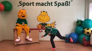 Kindersport zuhause  Fit mit Sportikus Teil 11 Sport ohne Geräte [upl. by Manuela]