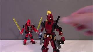 LADY DEADPOOL AND KIDPOOL BUILDING BLOCK MOCS BY BWTMT BRICKWORKS [upl. by Wolfram]