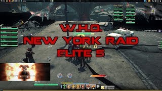 WHO SWL New York Raid Elite 5 [upl. by Ellenor786]