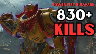 Power Fist Bulwark CRUSHES Lethal Difficulty Hive Tyrant  Solo Max Difficulty l Space Marine 2 [upl. by Inar]