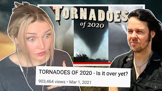 New Zealand Girl Reacts to TORNADOES OF 2020  PECOS HANK 🇺🇸🌪 [upl. by Terrill]