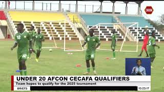 AFCON Under 20 CECAFA I Final team named [upl. by Alleirbag217]