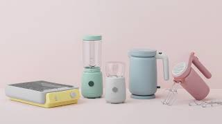 FOODIE electric kitchenappliances  pastel [upl. by Anawad]