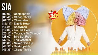 Sia Greatest Hits 2023  Billboard Hot 100 Top Singles This Week 2023 [upl. by Materi]