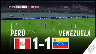 PERÚ vs VENEZUELA 11 HIGHLIGHTS • Simulación amp Recreación de Video Juego [upl. by Weikert242]