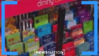 Tips on saving money using gift cards  NewsNation Live [upl. by Lamej]