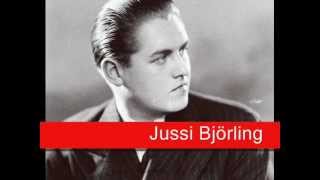 Jussi Björling Massenet  Manon En Fermant Les Yeux Le Rêve [upl. by Acinimod]