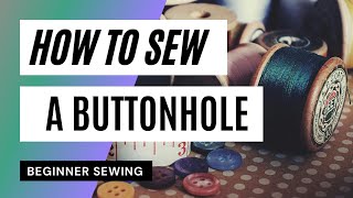 How to sew buttonholes with the Singer 4411 2024 [upl. by Dot]