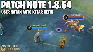 FRAGMENT SHOP UPDATE NATAN NERF MASHA NERF DIGGIE NERF  PATCH NOTE 1864 MOBILE LEGENDS [upl. by Nixon]