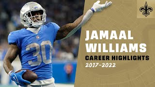 Jamaal Williams Top Career Plays  New Orleans Saints [upl. by Crary886]