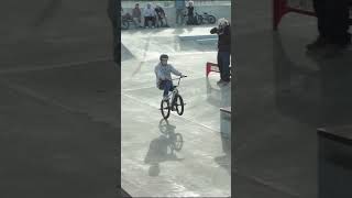 Logan Foster with a wild tech line in best trick at backyard jam  Ride UK BMX [upl. by Drucie]