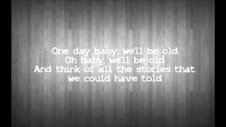 Asaf Avidan amp The Mojos  One Day Lyrics [upl. by Mile]