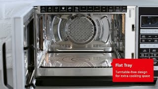 Sharp R860SLM Microwave EN [upl. by Yelnahs430]