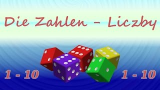 Die Zahlen 1 bis 10 auf Polnisch [upl. by Faina798]