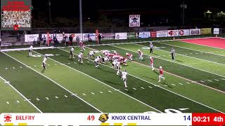 Belfry vs Knox Central KHSAA Playoffs Round 1 [upl. by Paige192]