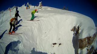 Corbets Couloir  January 27 2017 Video 1 of 2 [upl. by Aloysius]