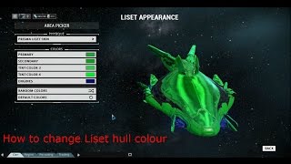 How to change Landing Craft Hull colour in Warframe [upl. by Ogait]