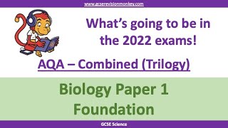 2022 Combined Biology Foundation Paper 1 Exam [upl. by Fidelia]