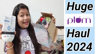 Huge Plum Goodness Haul 2024  New Launches Haircare amp Skin Care Krrish Sarkar [upl. by Kcirddot930]