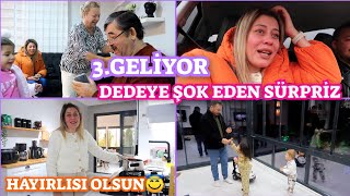 3 GELİYOR💫AİLEMİZ BÜYÜYOR😇DEDEYE ŞOK EDEN SÜRPRİZ🎉BİTMEYEN EV İŞLERİMANİSA LİNDAS [upl. by Evan]