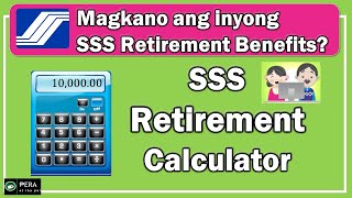 SSS Retirement Pension  Benefit Calculation  Magkano ang monthly pension mo sa SSS [upl. by Scales]