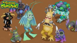 All Amber Island Epics  Epic Whaddle amp Epic Rootitoot  My Singing Monsters [upl. by Attesor707]