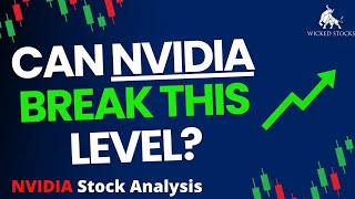 Can Nvidia Break This Level  📊  NVIDIA  Nvidia Stock Analysis  News wickedstocks8906 [upl. by Jervis]