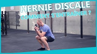 COMMENT JE MENTRAÎNE AVEC UNE HERNIE DISCALE 22  Intensité CrossFit Squat et mal de dos [upl. by Vito868]