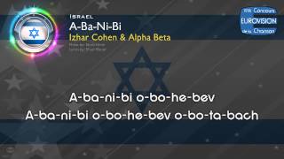 1978 Izhar Cohen amp Alpha Beta  quotABaNiBiquot Israel [upl. by Ayyn460]