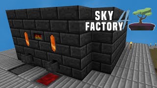 Wir bauen die TINKERS SMELTERY in Sky Factory 4 [upl. by Liliane]