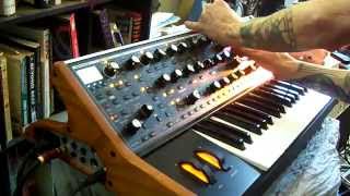 Moog Sub 37 Daft Punk  Giorgio By Moroder synth cover [upl. by Novyat]