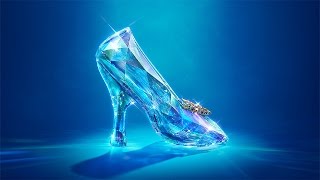 Cinderella 2015 in Blue Crystal shoe Full Sketching Cinderella [upl. by Gerardo]