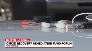 Opioid Recovery Remediation Fund forum taking place in Springfield [upl. by Shara]