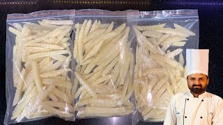 Frozen French Fries  How To Make Crispy French Fries Recipe  Chef Secret Recipes [upl. by Dani171]