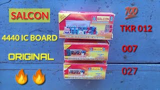 Salcon 🔥 4440 ic board modal TKR 012 007 027 board full detail [upl. by Nolham708]