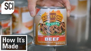 How Factories Produce Canned Meat  How Its Made [upl. by Annirok]