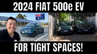 2024 Fiat 500e La Prima EV 42kWh Australia Range Test Handling Review [upl. by Stag272]