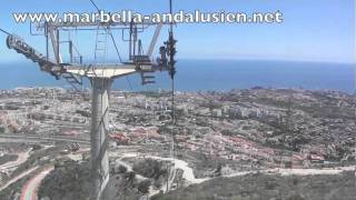 Cablecar Teleferico Telecabina Benalmadena Malaga [upl. by Dorcas]