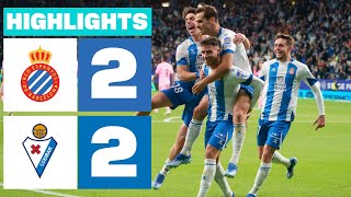 Resumen de RCD Espanyol vs SD Eibar 22 [upl. by Tap479]