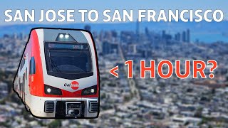 How Caltrains New ELECTRIC TRAINS Will Revolutionise the San Francisco Bay Area [upl. by Ylellan753]