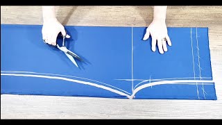 Very Easy Trousers Cutting And Sewing How To Sew Trousers [upl. by Showker]