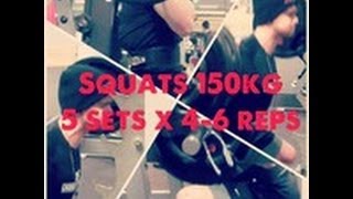 Heavy Squatting  TheFitnessHub [upl. by Welcome924]