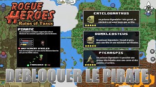 Pirate Rogue Heroes comment débloquer la classe avec les trois poissons légendaires [upl. by Yelrihs]