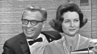 Whats My Line  Vonda Kay Van Dyke Betty White amp Allen Ludden Sep 5 1965 [upl. by Yerffoej]