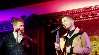 Andy Mientus and Michael Arden  A Case of You  54 Below [upl. by Teria]