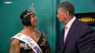 Santina Marella fired Monday Night Raw 220609 [upl. by Aikmat]