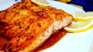 Somon la cuptor  Baked salmon [upl. by Bolen]