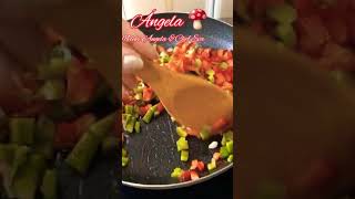 عشاء توتية الكوسه اقتصادية سريعة Tortilla de cebolla fácil Angela ampChef Eva 🍓 [upl. by Soisinoid]