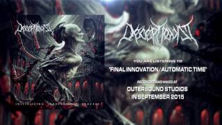 DECEPTIONIST Final InnovationAutomatic Time LYRIC VIDEO [upl. by Rabaj180]