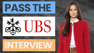 2024 Pass The UBS Interview  UBS Hirevue Interview Questions and Answers [upl. by Einaled]